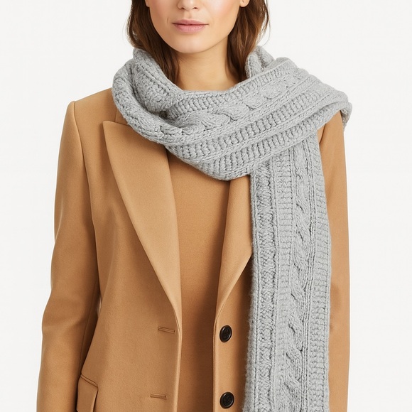 Michael Kors grey scarf - Picture 1 of 5